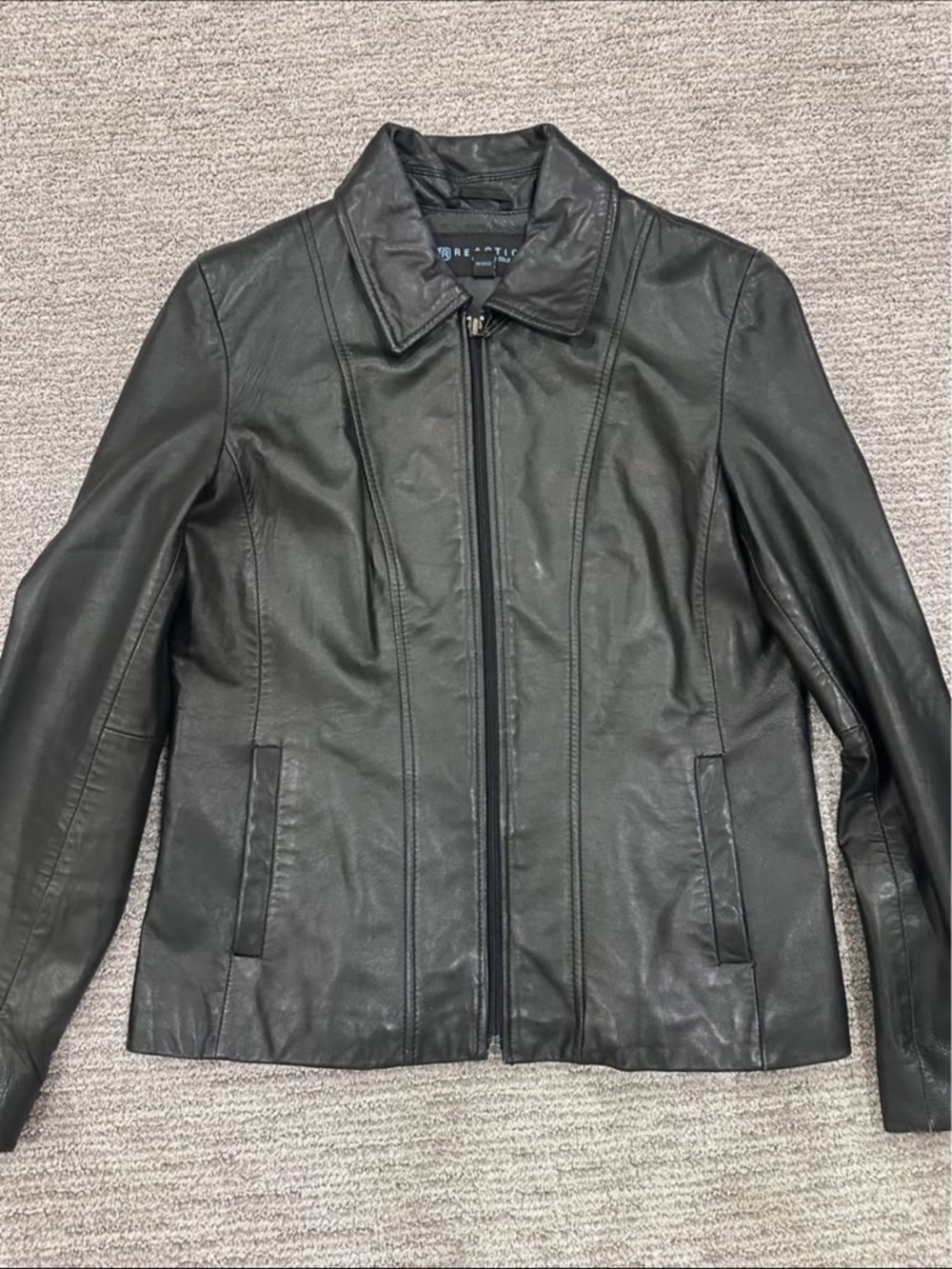 Kenneth Cole Reaction Leather Jacket